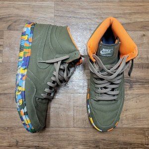 Nike Court Force High Green 311206-341 Men's Sz 8.5